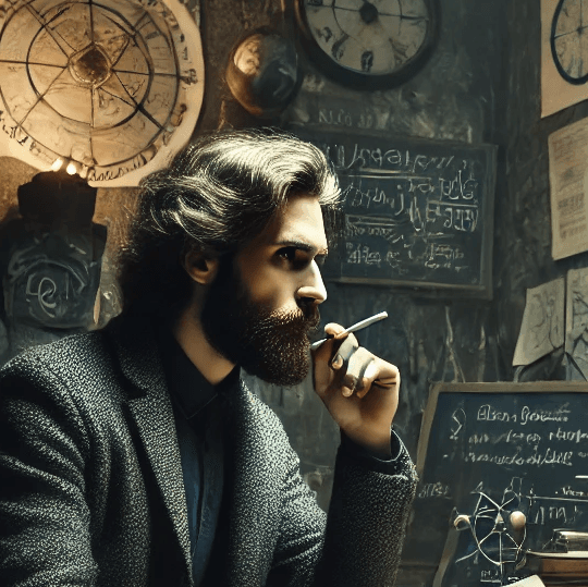 Thought Experiment Physicist